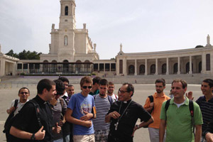 Seminaristas en Fatima