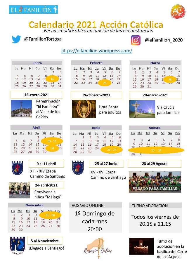 Calendario 20 21pptx