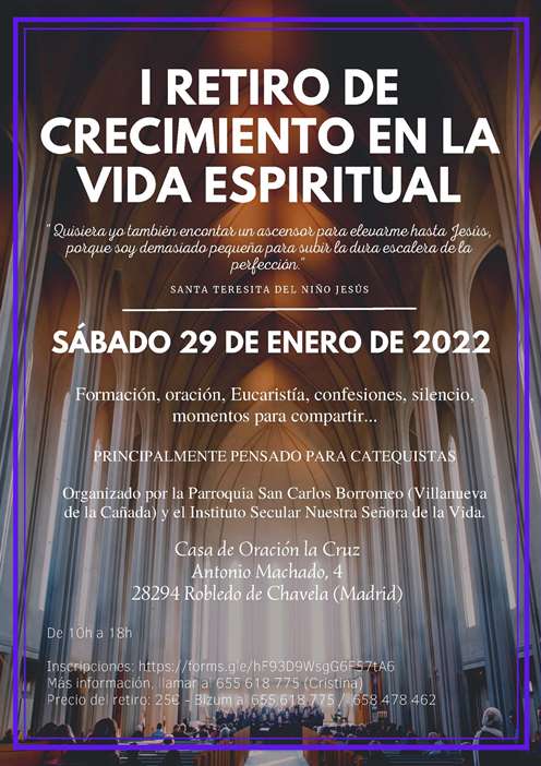 Retiro Crecimiento Vida Espiritualdentro