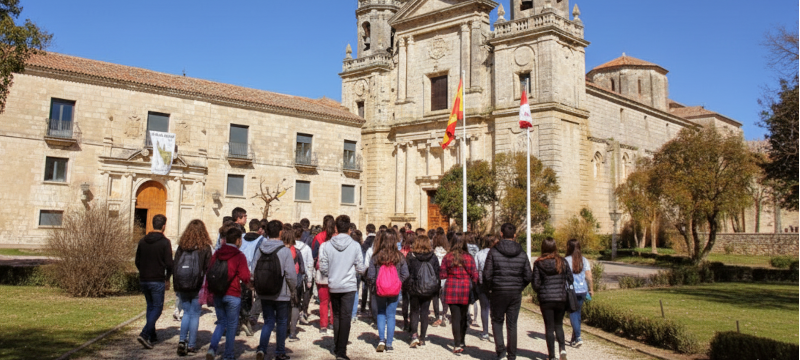 santa espina peregrinacion adolescentes web