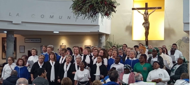 coros paz parroquia santosjustoypastor parla