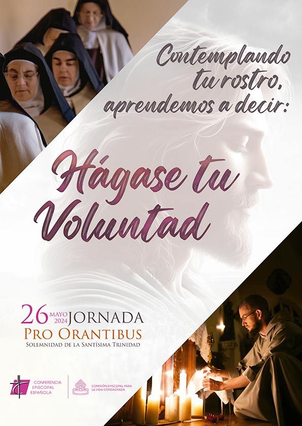Cartel Pro Orantibus 2024 castellano