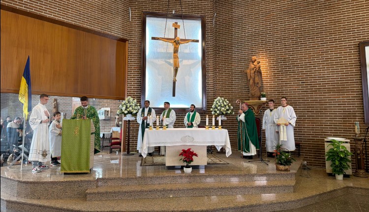Eucaristía en Getafe con la comunidad ucraniana