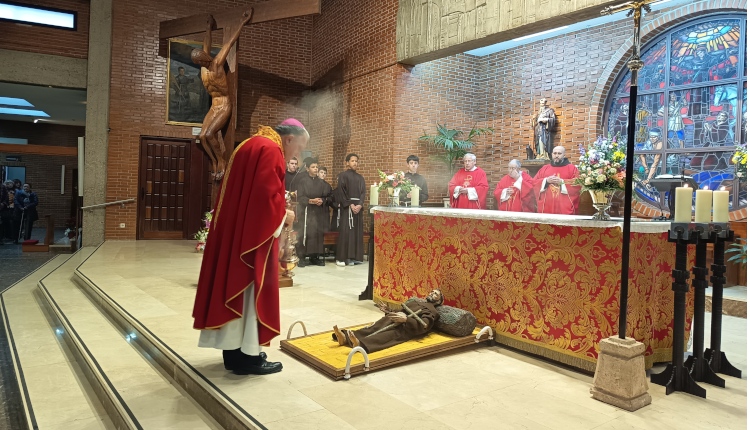 Inicio del Año Jubilar en la parroquia San Pedro Bautista, en Alcorcón