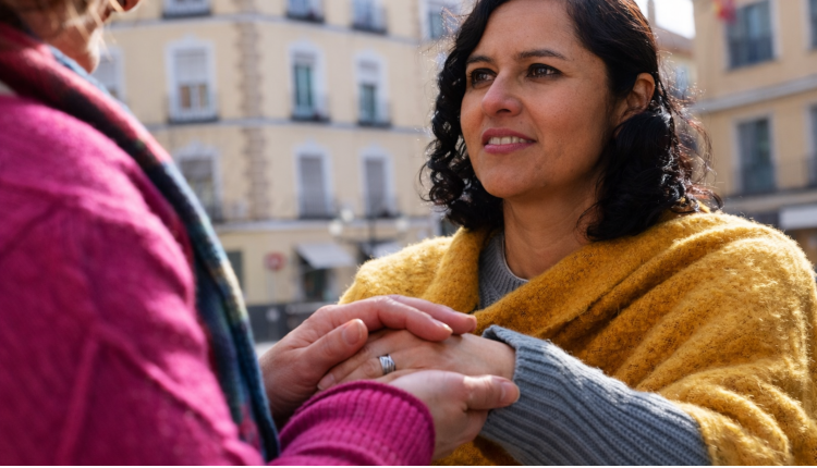Vigilia contra la trata en Getafe