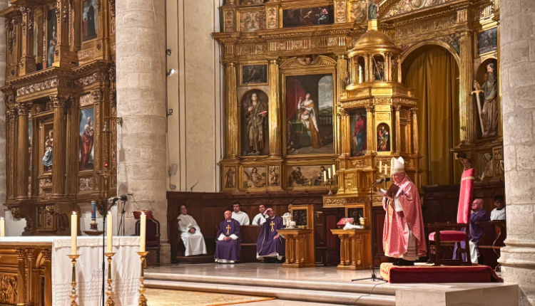 Homilía del obispo auxiliar de Getafe en la misa antes del Vía Crucis diocesano