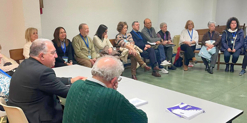 El obispo de Getafe visita a los internos de la cárcel de Valdemoro